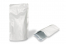 Bijele samostojeće vrećice - 160 x 270 x 80 mm, 750 ml | Kuverte.hr