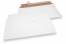 Kuverte od valovitog kartona bijela - 250 x 410 mm | Kuverte.hr