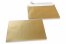 Sedefaste kuverte u zlatnoj boji - 162 x 229 mm | Kuverte.hr