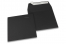 Papirnate kuverte u boji - crnoj, 160 x 160 mm | Kuverte.hr