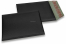 Mat metalik kuverte sa zračnim jastučićima-reciklirane - crna 180 x 250 mm | Kuverte.hr
