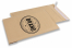 Smeđe kuverte sa zračnim jastučićima – otisnute | Kuverte.hr
