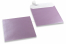 Sedefaste kuverte u lila boji - 170 x 170 mm | Kuverte.hr