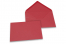 Kuverte za čestitke u bojama - Crvena, 114 x 162 mm | Kuverte.hr