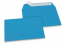 Papirnate kuverte u boji - ocean plavo, 114 x 162 mm  | Kuverte.hr