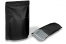 Mat crno samostojeće vrećice - 200 x 300 x 100 mm, 1800 ml | Kuverte.hr