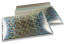 Metalik kuverte sa zračnim jastučićima-reciklirane - srebrna, hologram 235 x 325 mm | Kuverte.hr