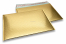 Metalik kuverte sa zračnim jastučićima-reciklirane - zlatna 320 x 425 mm | Kuverte.hr