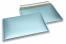 Mat metalik kuverte sa zračnim jastučićima-reciklirane - ledenoplava 235 x 325 mm | Kuverte.hr