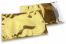 Metalik folijske kuverte u zlatnoj boji - 162 x 229 mm | Kuverte.hr