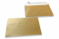 Sedefaste kuverte u zlatnoj boji - 162 x 229 mm | Kuverte.hr