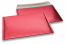 Metalik kuverte sa zračnim jastučićima-reciklirane - crvena 235 x 325 mm | Kuverte.hr