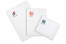 Bijele papirnate kuverte sa zračnim jastučićima (80 g) – primjer s printom na prednjoj strani | Kuverte.hr