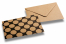 Dekorativne kraft kuverte – točkice | Kuverte.hr