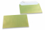 Sedefaste kuverte u limeta zelenoj boji - 114 x 162 mm | Kuverte.hr