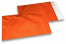 Mat metalik folijske kuverte u narančastoj boji - 180 x 250 mm | Kuverte.hr