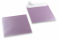 Sedefaste kuverte u lila boji - 170 x 170 mm | Kuverte.hr