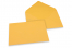 Kuverte za čestitke u bojama - Žuta-zlatna, 162 x 229 mm | Kuverte.hr