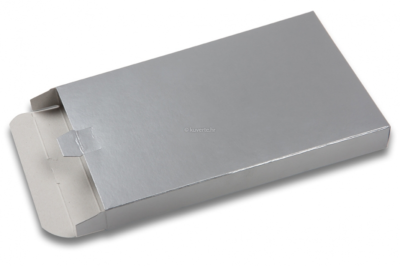Sjajne kutije za slanje pošte u boji - srebrne