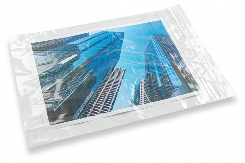 Vrećice koje se hermetički zatvaraju pritiskom - prozirne (primjer sa sadržajem)