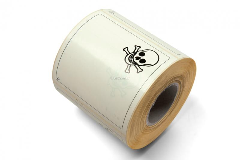 Naljepnice upozorenja - Toxic substances (Otrovne tvari)