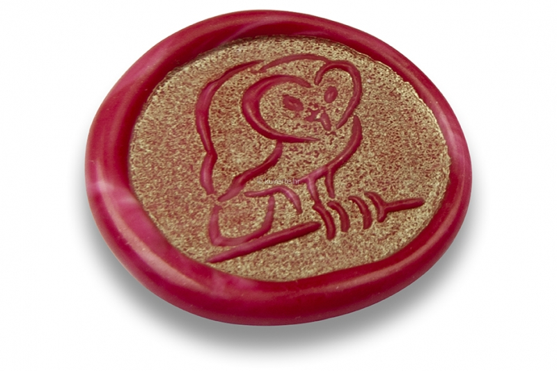 Pečati od voska - Sova