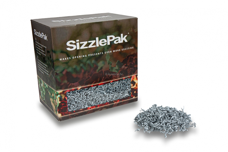 Materijal za punjenje SizzlePak - Siva (1.25 kg), 80 grama papir