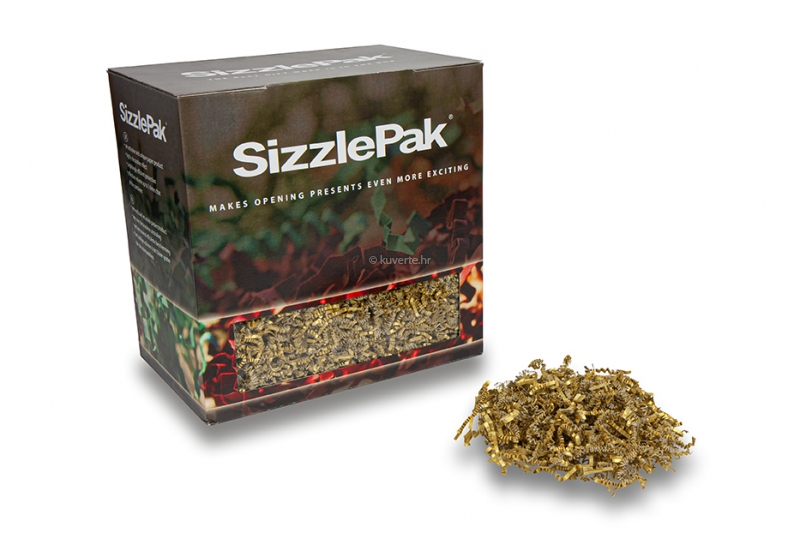 Materijal za punjenje SizzlePak - Zlatna (1.25 kg), 120 grama papir