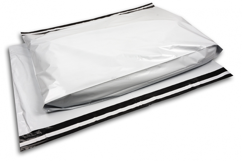 Neprozirne plastične vrećice donji preklop od 100 mm 