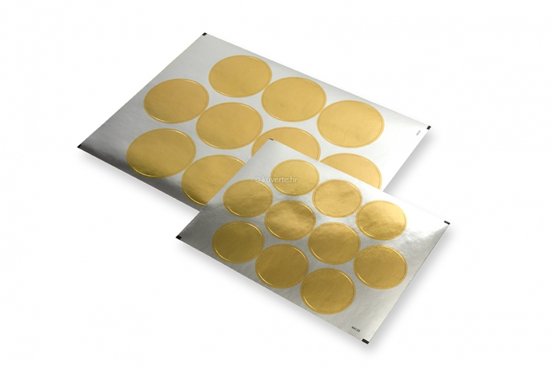 Sjajne naljepnice - zlatna