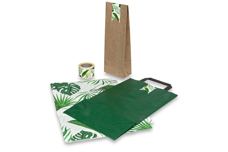 Tiskane duguljaste naljepnice - džungla