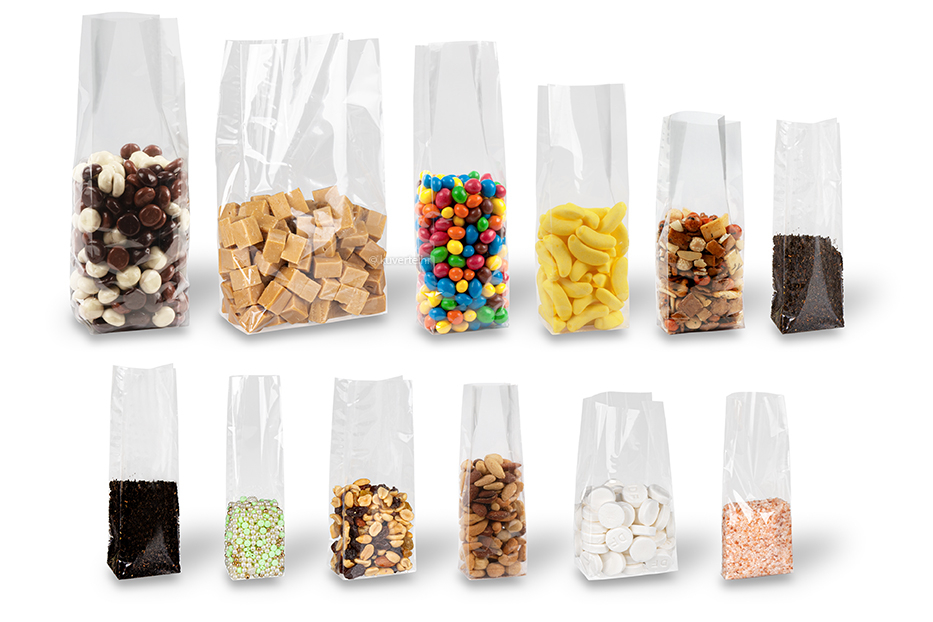 Prozirne vrećice s križnim dnom