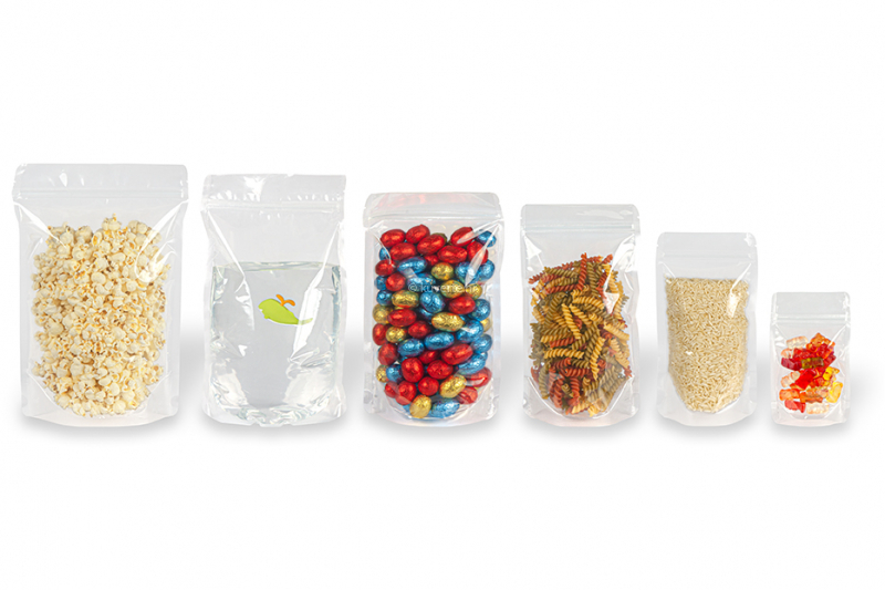 Prozirne samostojeće vrećice