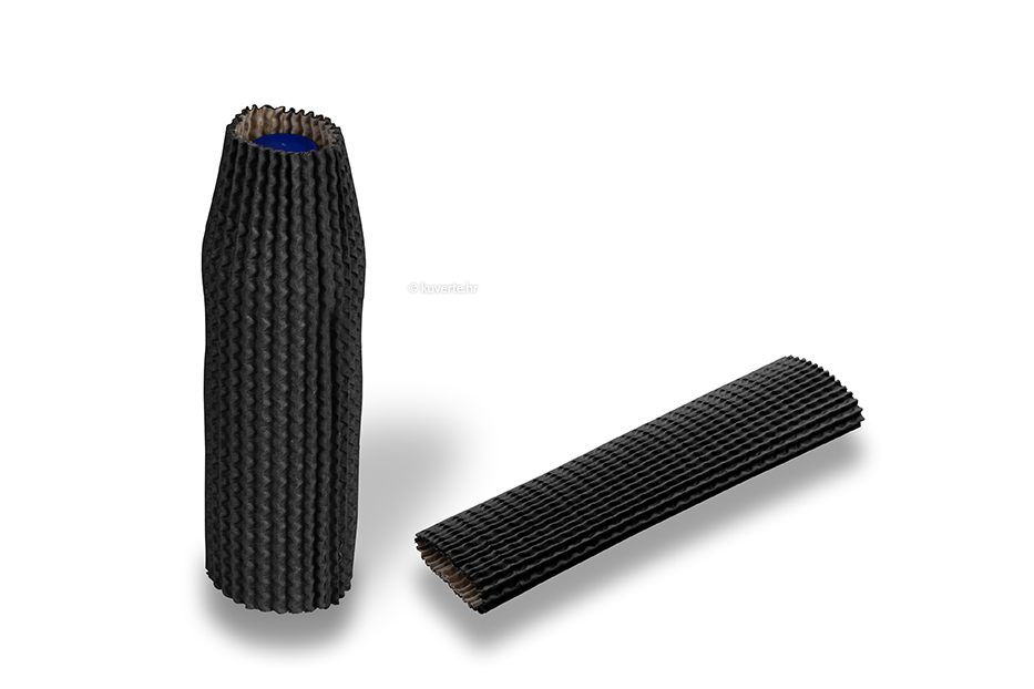 Navlake za boce crna - 24 cm visine: za promjer od 5 cm do 7 cm