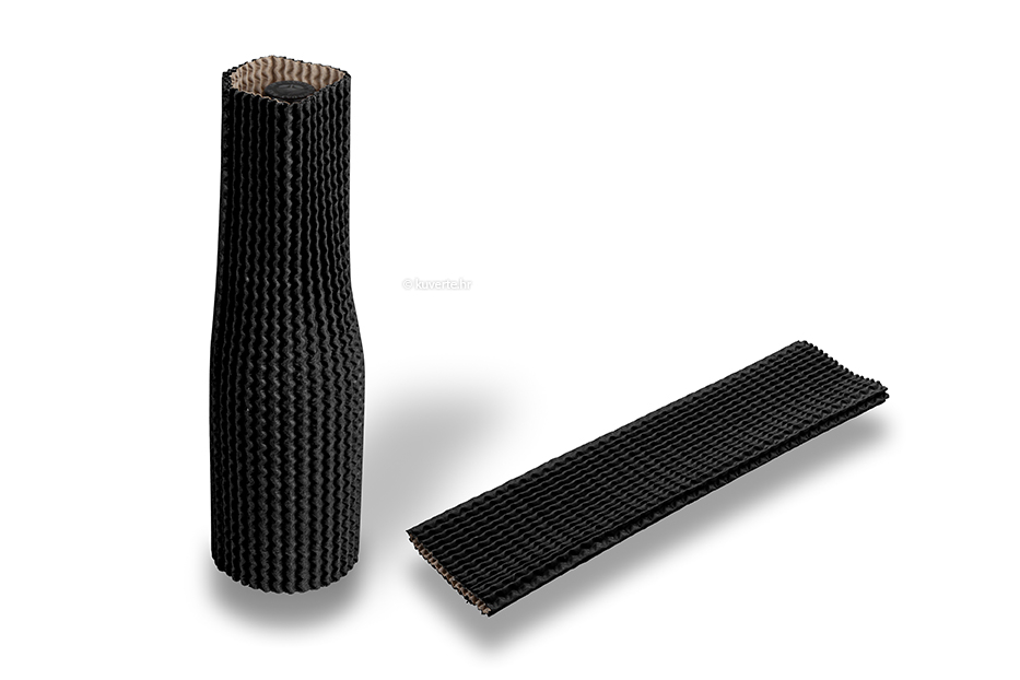 Navlake za boce crna - 30 cm visine: za promjer od 7 cm do 9 cm