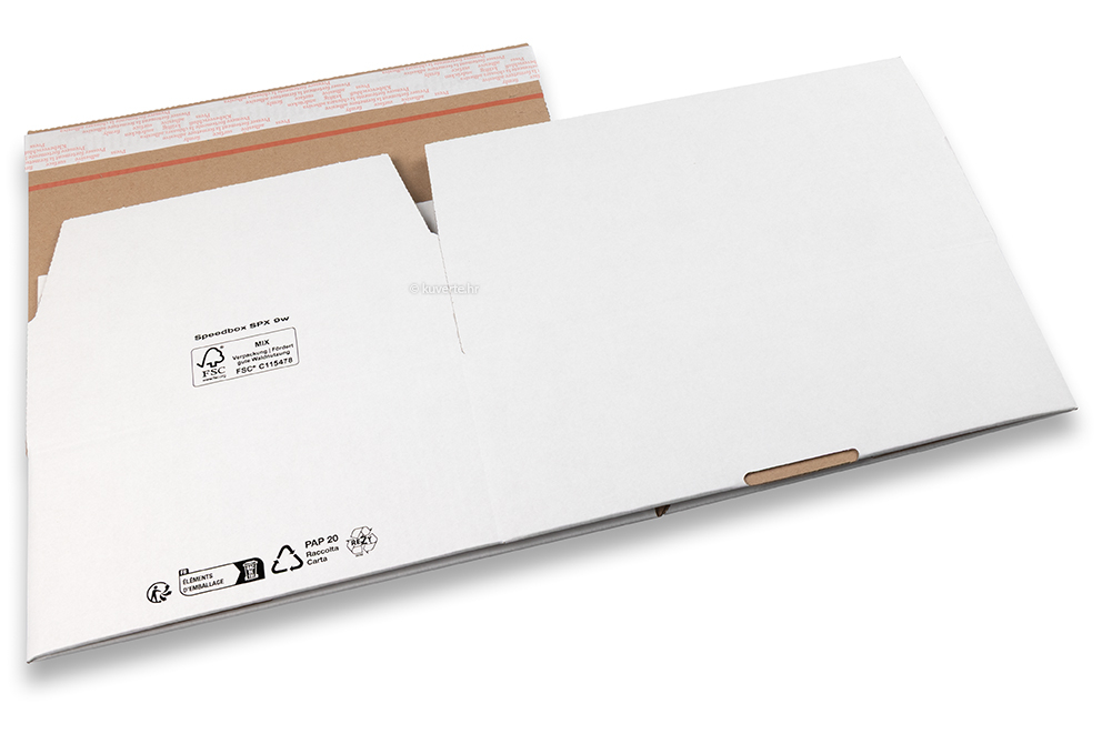 Kutija koja se sklapa - bijela, 310 x 230 x 110 mm - SPX9